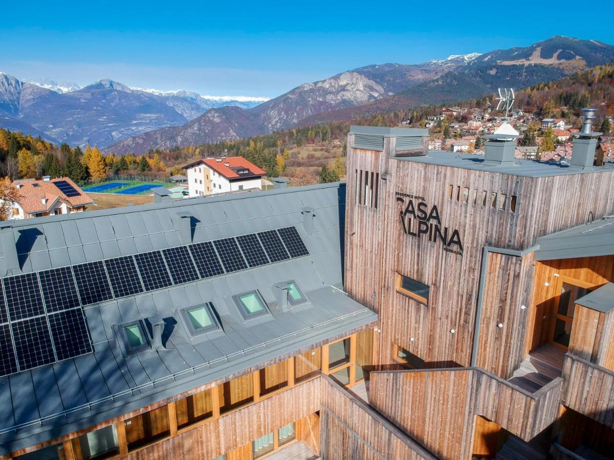 Residence Hotel Casa Alpina Serrada Folgaria Exteriér fotografie